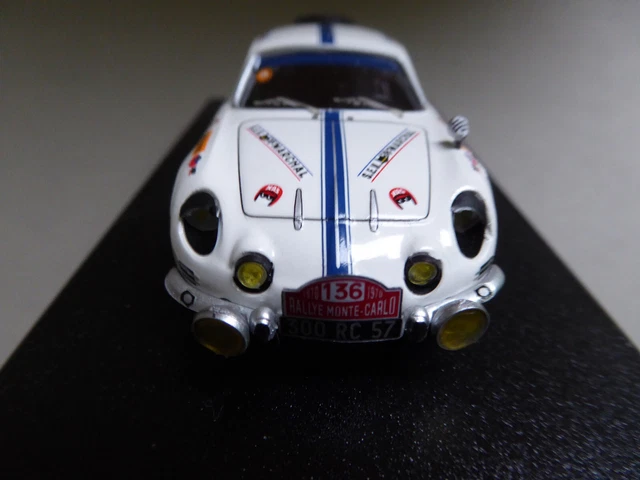 Figurine 1:43 Renault Alpine A110 Rallye De L'Agaci 1963 - Eligor Pour Hachette - Neuf