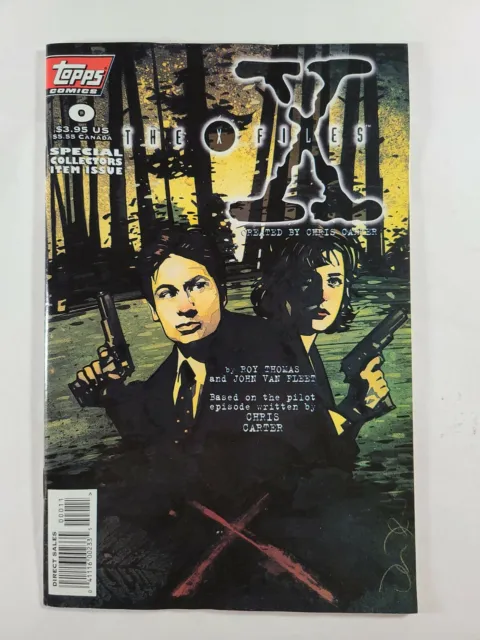 The X-Files #0 (June 1996, Topps) *VG Special Collectors Issue PILOT EPISODE!