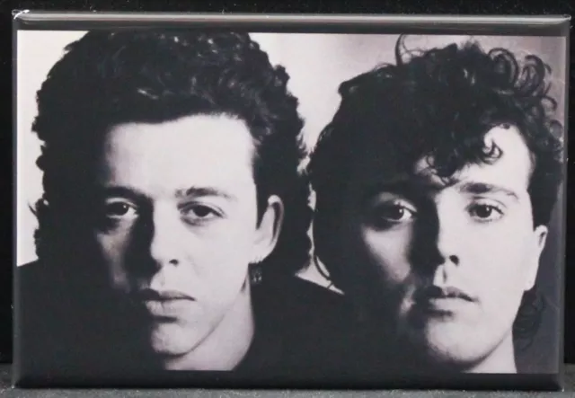 Tears for Fears B & W Photo 2" X 3" Fridge Magnet. 80's Pop / Rock Legends!