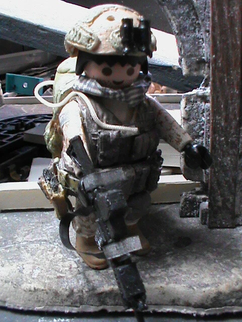 PLAYMOBIL CUSTOM US GRS BENGASI 2012 REF 0200 BIS