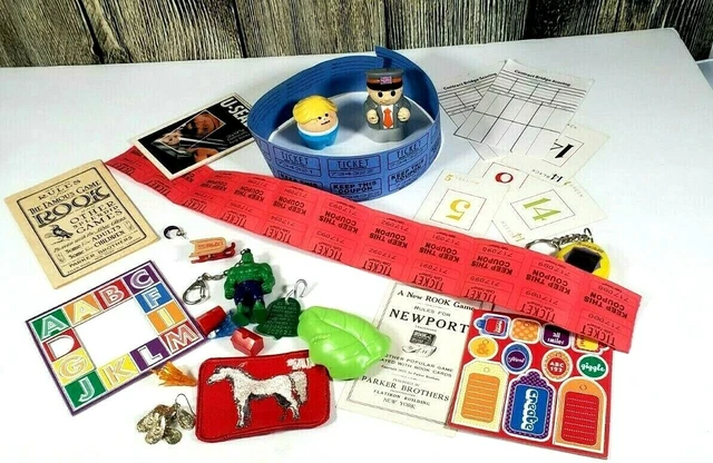 JUNK DRAWER LOT #2 Collectibles Mixed Items Ephemera Toys Vintage