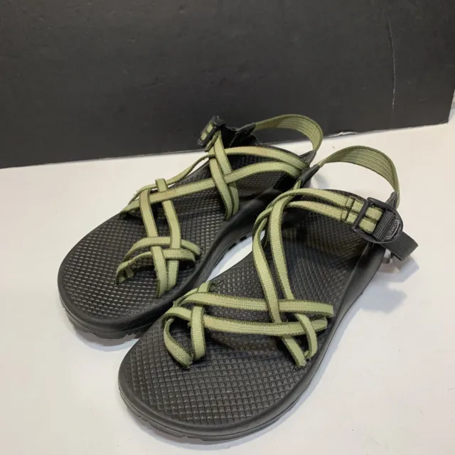 Chaco Z/2 Women's Classic Vibram Unaweep Sport Sandals Green Gray Size: 10