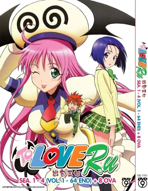 DVD *UNCENSORED VERSION* TO LOVE RU Season 1234 Vol 1-64 End English  Subtitle