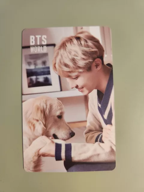 BTS World Jhope Double Sided official photocard