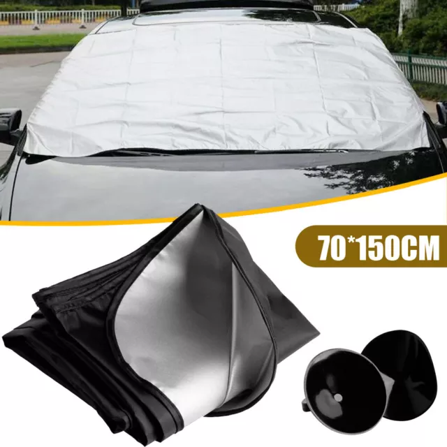 Car Windshield Sun Shield Sun Visor Cover Aluminium Film  Ice Frost Protector