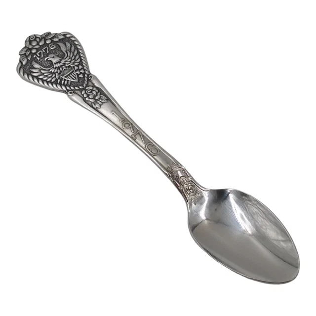 Vintage American Bicentennial 1776-1976 Souvenir Spoon US Collectible Eagle