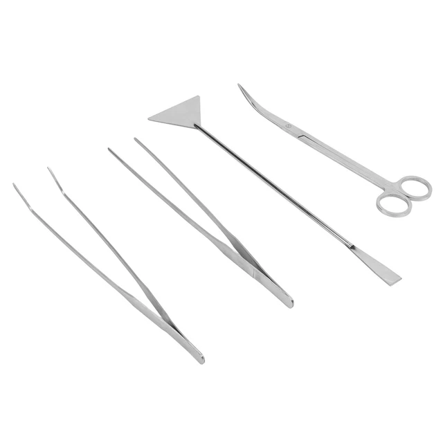 Aquarium Aquascape Tools Kit 4 In 1 Multifunction Stainless Steel Aquatic Pl Aus