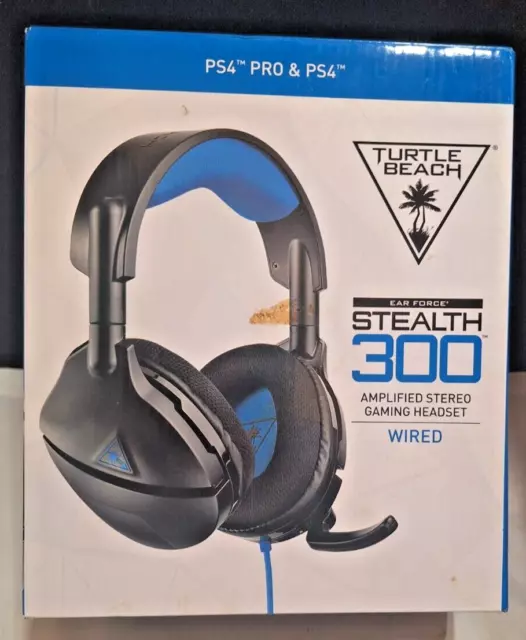 Turtle Beach Stealth 300 Amplified Wired Gamer Headset - PS4/PS5 *FREE SHIPPING*