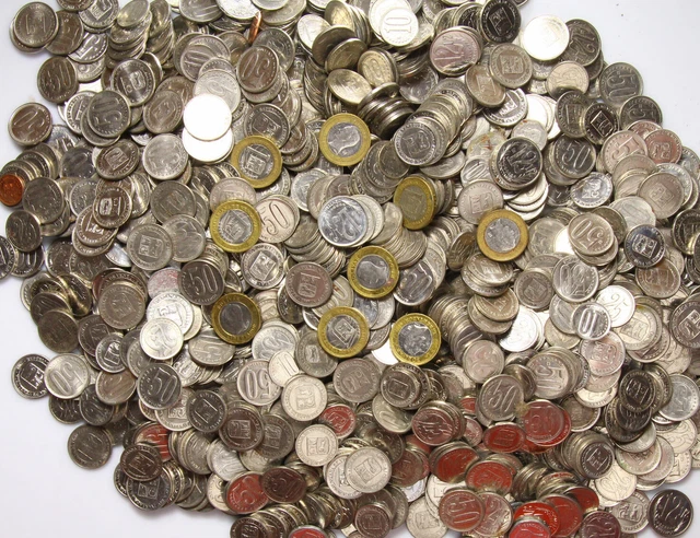 Konvolut - Venezuela - Kiloware - nur Exotische Münzen - 1 KILOGRAMM 1 Kg - LOT 3