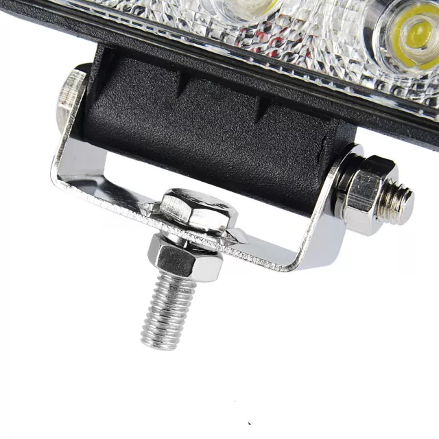 4x 18W Led Arbeitsscheinwerfer Offroad Scheinwerfer 12V 24V Traktor LKW Bagger 3