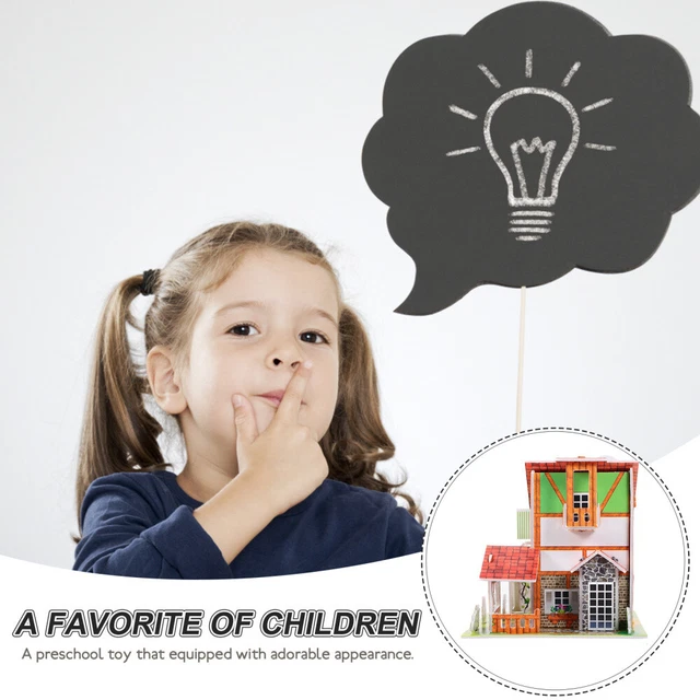 2 SETS CRAFTS for 3 Year Olds Assembly House 3D Puzzle Child £8.28