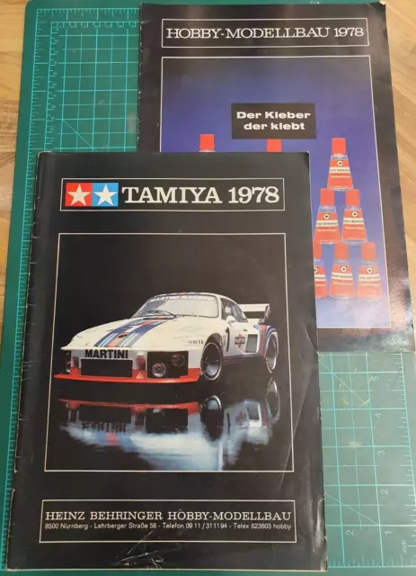 Tamiya Katalog 1978 - Deutsch - Heinz Behringer - mit Preisliste