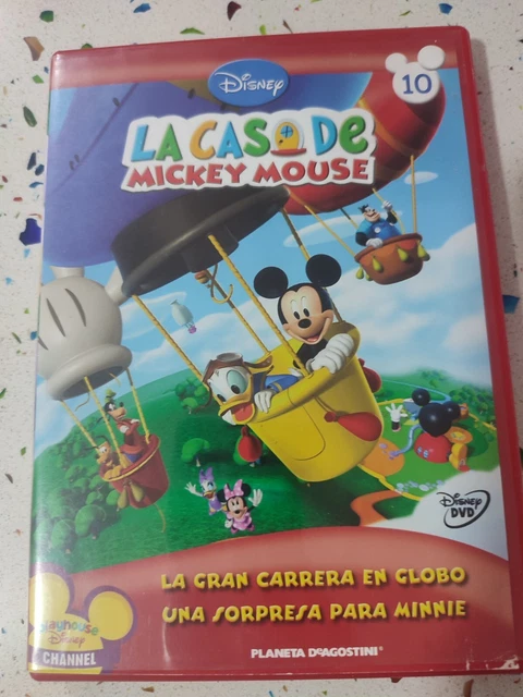 LA CASA DE Mickey Mouse Dvd La Gran Carrera En Globo Una Sorpresa Para LA CASA DE Mickey Mouse Dvd La Gran Carrera En Globo Una Sorpresa Para