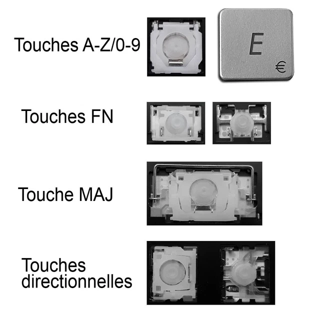 Clavier AZERTY Français Neuf Compatible Asus K550J, K550JD, K550JK, K550JX