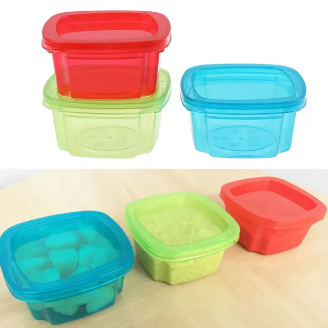 200ML Baby food boxes container baby snacks storage boxes mini portable cris.XI