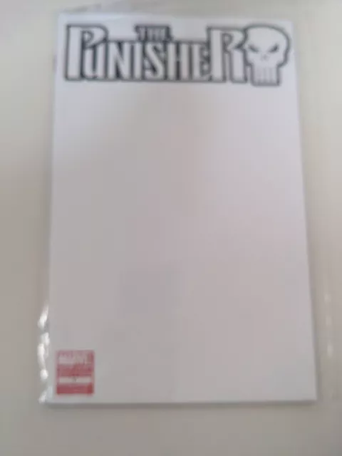 The Punisher Vol. 1 Greg Rucka Hardback Blank Variant. Rare