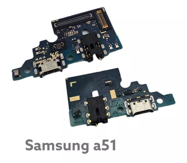 Original Samsung Galaxy A51 SM-A515F/DS Ladebuchse USB Flex LCD Display  Flex