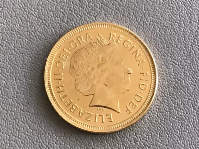 22ct Gold Shield Half Sovereign Coin Spank !
