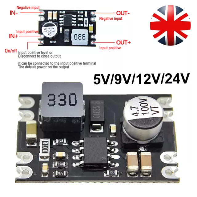 DC6-100V to DC5V 9V 12V 24V 2A Step-Down Voltage Regulator Buck Converter Module