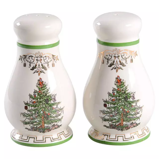 Spode Christmas Tree Gold Collection Salt & Pepper 11239365