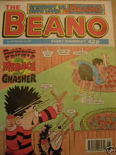 THE BEANO Comic - ISSUE No 2849 - Date 22/02/1997 - UK paper comic
