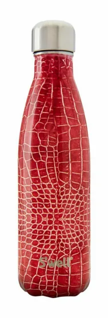 S’Well Vacuum Insulated Stainless Steel Bottle 17 Oz / 500 mL - Rouge Crocodile