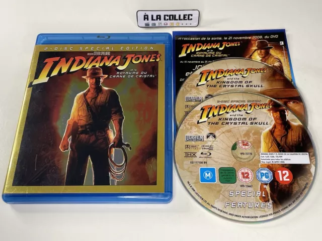 Indiana Jones et le Royaume du Crane de Cristal - Blu-Ray (FR, EN) - Complet