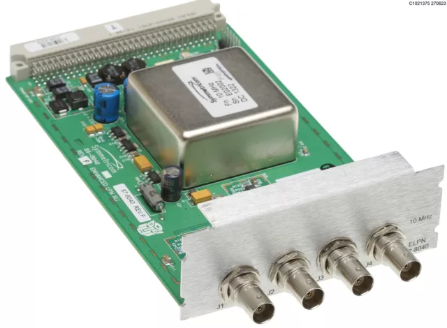 Symmetricom 87-8040 XLi 10MHz Enhanced Low Phase Noise Quad BNC Output Card