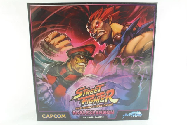 Jeu Street Fighter Miniatures Game (Jasco) - Édition De Base + Extensions + Boss & Dés - Neuf - Livraison Gratuite