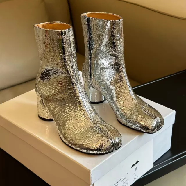 Maison Margiela Tabi Boots Silver