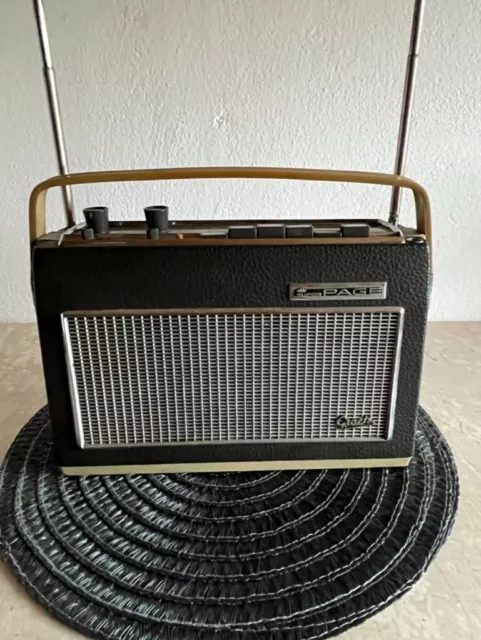 Transistor Radio Koffer Radio Graetz Super Page 1960iger mit Hörprobe