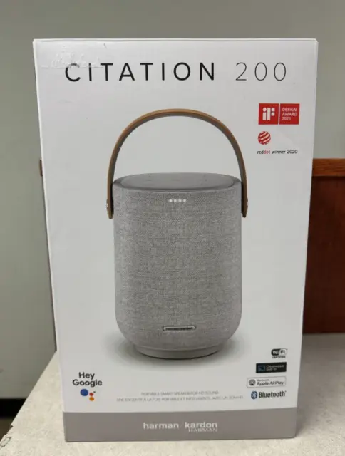 Harman Kardon Citation 200 Portable Smart Speaker with Dock | OPEN BOX |