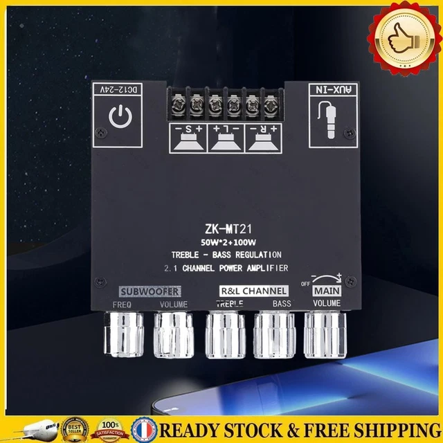 ZK-502MT SCHEDA AMPLIFICATORE Subwoofer Bluetooth 5.0 Scheda