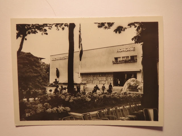 Parigi - 1937 - Esposizione Universale EXPO - Padiglione Ungheria / foto