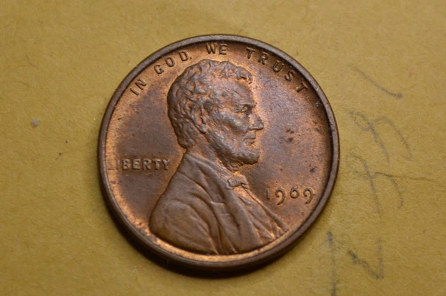 1909  VDB Lincoln Wheat Penny Cent ~  BU (red) ~~ Better Date! ~ 1 Coin