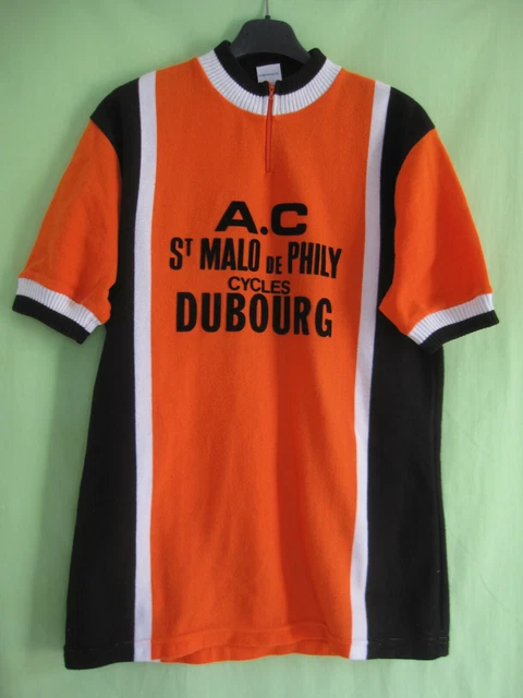 Maillot Cycliste Vintage TI Raleigh Mac Gregor - Années 80 - Acrylique - Taille 4 (L) - Homme