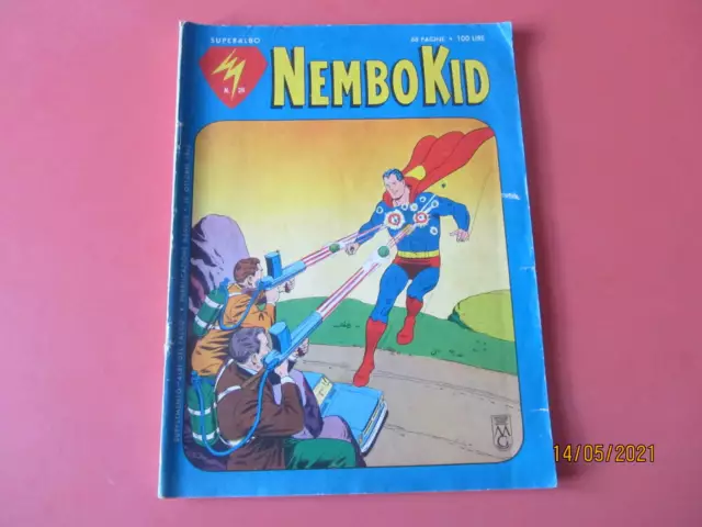 Super Albo NEMBO KID _ BATMAN- Supplemento Albi del Falco- n. 29-20 ottobre 1962