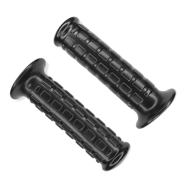 Poignées Moto 7/8'' (22mm) Antidérapantes – Caoutchouc + Aluminium – Confort & Style Pour Scooter & Sport Bike !