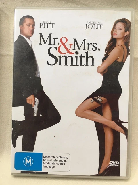 Mr & Mrs Smith (DVD, 2006) Drama Film Movie  action Comedy