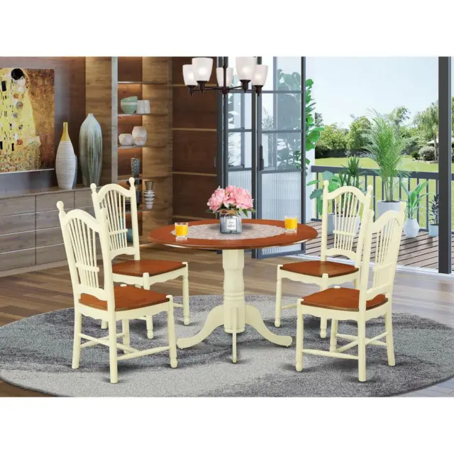 5  Pc  Kitchen  nook  Dining  set  -  Kitchen  dinette  Table  and  4 ...