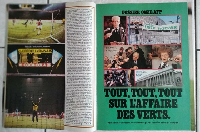 Magazine Onze Mondial N°88 – Avril 1983 – Interview Platini Et Maradona – état Moyen