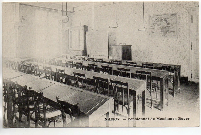 NANCY - CPA 54 - schools - boarding school of ladies BOYER - courtyard room