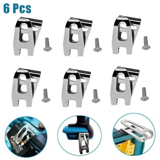 6x Cintura Clip Ganci Viti for 18V LXT Cordless Punte a Impatto Driver Au