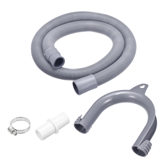 WASHING MACHINE DRAIN Hose Extension Kits 3.28ft Gray for Washing