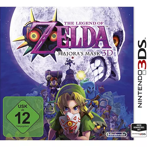 Nintendo 3DS The Legend of Zelda: Majoras Mask 3D Sealed NEU