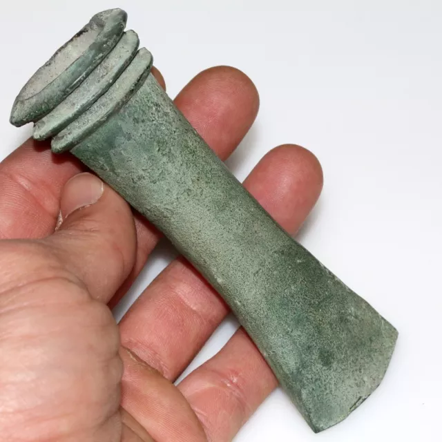 Ancient Greek Bronze age bronze socketed axe head circa 2500-1500 BC