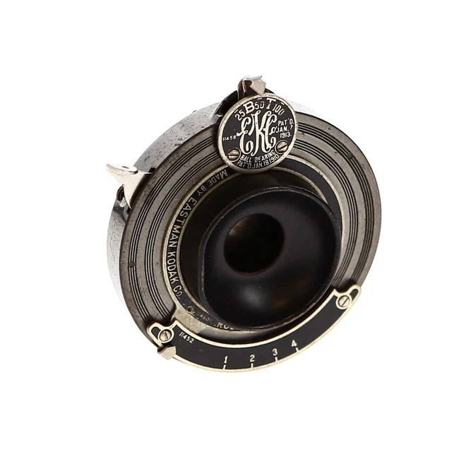 Eastman Kodak (Pat.Jan 7, 1913) Lens in Ball Bearing Shutter