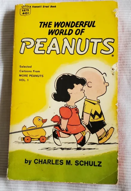 The Wonderful World of Peanuts, Charles Schulz, k875 1954
