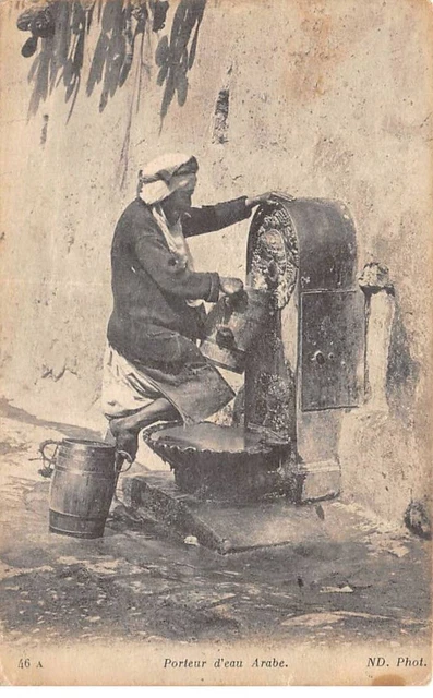MAROC - SAN36720 - Porteur d'eau Arabe