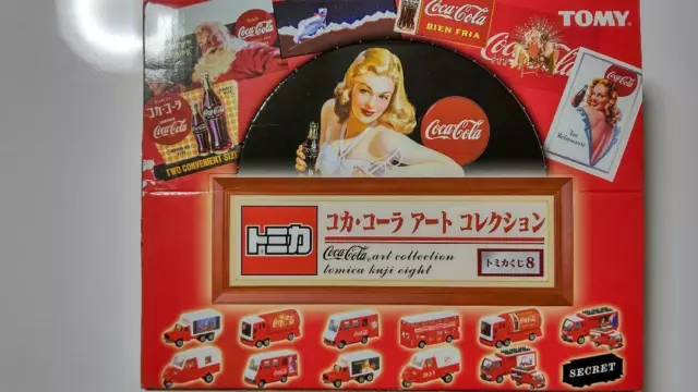 Tomica Rare goods Coca Cola Art Collection Lottery 8 VIII Japan Coca-Cola BOX